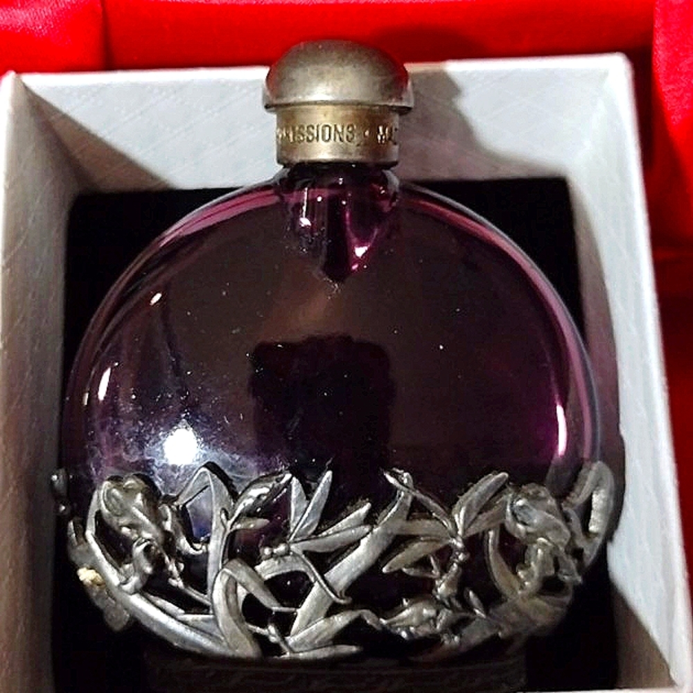 Iridescent Pewter Filagree Snuff Bottle - Picture 2 of 9